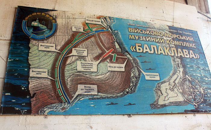 Музей подводных лодок в Балаклаве