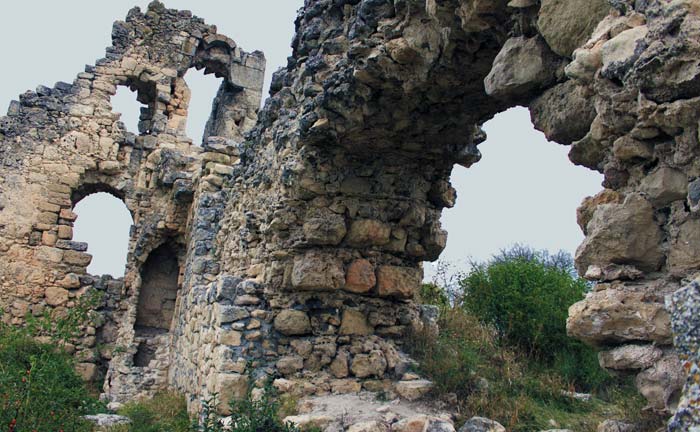 Остатки крепости на Мангупе