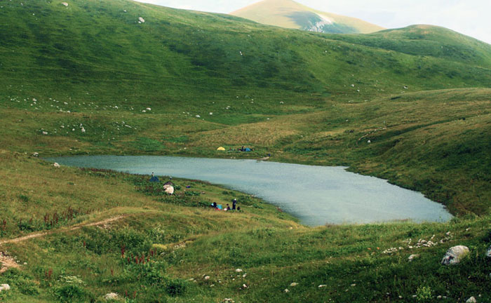 Озеро Псенодах в 2011 году