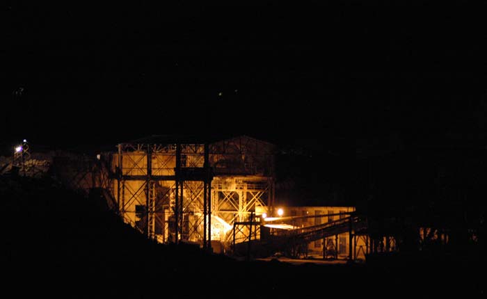 Камнедробильный завод в Балаклаве 