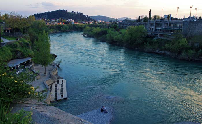 Река Морача в Подгорице