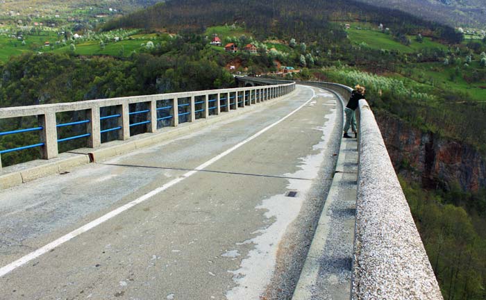 На мосту Джурджевича. Черногория