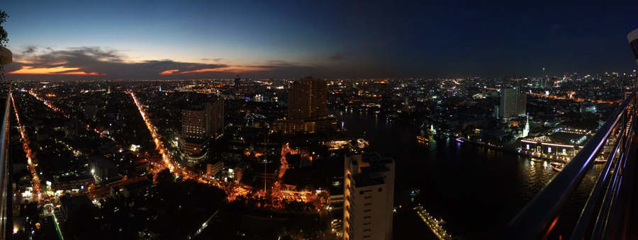 Панорама Бангкока с высоты