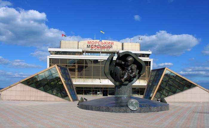 Морской вокзал в Одессе